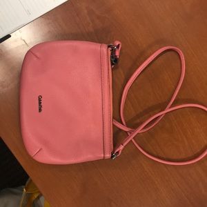 Pink excellent condition Calvin Klein bag.